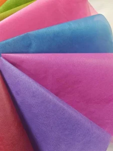 Nonwoven Handmade Flowers Raw Material Aging Resistant Sustainable PET Spun bonded Nonwoven Fabric for Artificial Flowers
