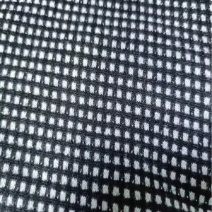 Nonwoven Jacquard Terry Fabric Yarn dyed Breathable Weft Brushed Silver Thread Fabric
