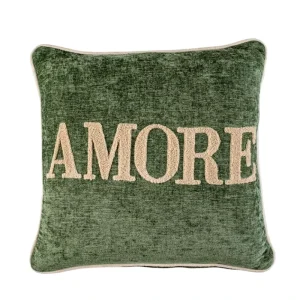 Nordic Farmhouse Style Words Embroidery Pillows & Cushions Polyester Home Decor Throw Pillow