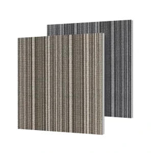 Nordic Grey Modern Design Cloth Pattern Carpet Tile 600×600 Antique Tile for Bedroom Hotel Office Floor Tile