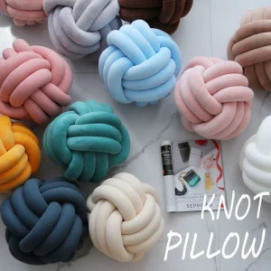 Nordic Household Knot Ball Pillow Home Decoration Cushion Throw Pillow
