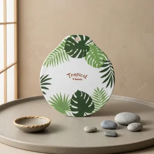 Nordic Style Plastic Heat Insulation Anti scalding Non slip Kitchen Dining Table Mat Coaster