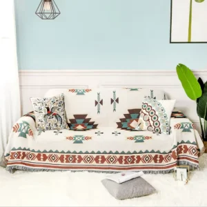 Nordic Universal Sofa Cushion Cover Beach Towel Blanket Cover Spread Dust Cover