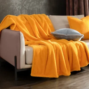 Norwegian Rabbit Hair Throw Blanket Suitable for Bed and Sofa High End Home Blanket