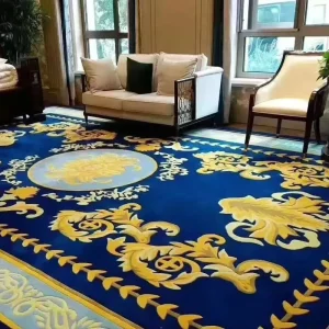 Nylon Corridor Broadloom Carpet Fire Resistant OEM Custom Free Sample Bulk Hotel Shipment