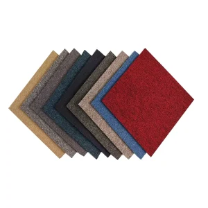 Nylon Loop Pile Puzzle Pattern Hotel Carpet Tiles 50×50 Washable for Commercial Office