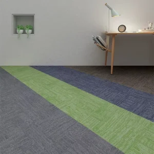 Nylon Thick Tile Carpet Nonslip Carpet Tile 100% Solution Dyed Color System Square Carpet Tile