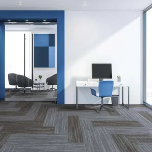 Nylon Thickened Commercial Carpet Tile Non-Woven Long Fire Retardant Cut Pile Nylon Carpet Custom Printed