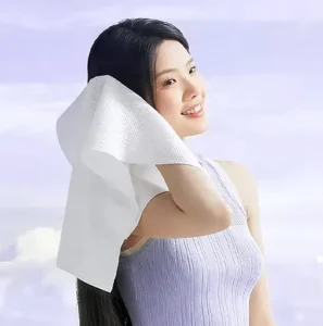 ODM Biodegradable Disposable Bath Towel Soft Thick Eco-Friendly Material for Hotel Salon Spa Travel Guest Amenities