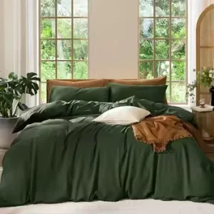 ODM OEM Comforter Sheet Set Quality Hospital Hotel Home 100% Cotton Ruffle Yarn Dyed Double Duvet Cover Bedding