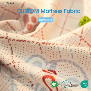 ODM/OEM Jacquard Mattress Ticking Fabric Modern Style Breathable High Quality Polyester Soft Mattress Fabric