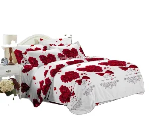 ODM & OEM Printed 100% Polyester Microfiber Fabric Bed Cover Fitted Sheet Flat Sheet and Pillows in Home Textiles