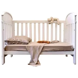 OEKO Natural Cooling 300tc 100% Lyocell Organic Bamboo Baby Crib Cot Fitted Sheet Flat Sheet Set Pillowcase 3PCS