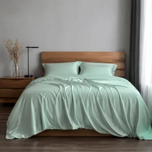 OEKO TEX Certified BSCI Audited 300TC High Density Breathable Premium Home Organic Bamboo Bedding Set