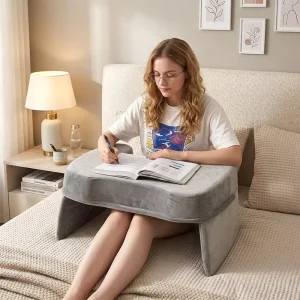 OEKO TEX Certified Portable Soft Memory Foam Arm Rest Reading Bed Rest Pillows for Playing and Gaming