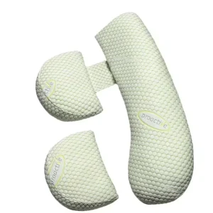 OEKO TEX Custom Washable Cover Back Pain Relief & Full Body Support Soft Maternity Pregnancy Pillow for Sleeping