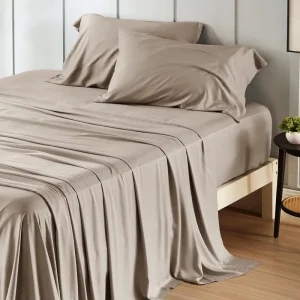 OEKO TEX Eco Friendly Breathable Summer Cooling 4Pcs King Queen Twin Home Wedding Duvet Sheet Pillow Kit Tencel Bedding