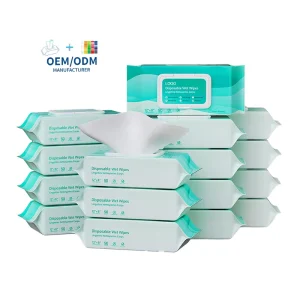 OEM Adult Personal Care Body Wipes Bathing and Cleaning Use Post Workout Camping Travel No Rinse Disposable Washcloth