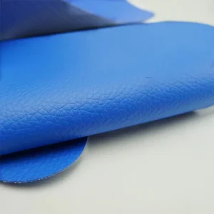 OEM Anti Mildew Wear Resistant Elastic Thick Foam Backing PVC Faux Leather for Sofa Chair Covers Home Textile Upholstery Curtain