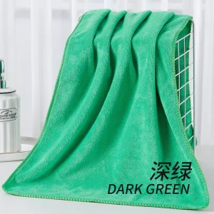 OEM Bamboo Fiber Hair Towel Ultra Absorbent Quick Dry Bath Towel for Drying Hair