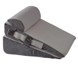 OEM Custom Adjustable Comfort Reading Wedge Bed Pillow Set for Post Surgery Triangle Pillow with Bolster Cushion for Sleeping