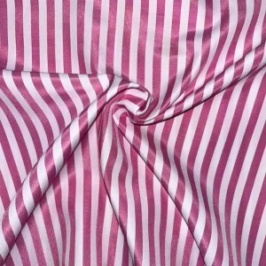 OEM Custom Business Wedding Car Lightweight Waterproof Breathable Men Women’s Classic Striped Shirt Fabric 100% Polyester