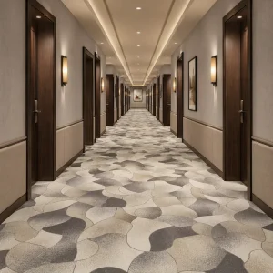 OEM Custom Design Wool Nylon B1 Flame Retardant Grade Wall to Wall Axminster Carpet for Hotel Banquet Hall Majlis Event Room