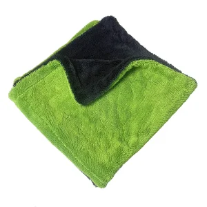 OEM Custom Eco Friendly Microfiber Towel Car 1400GSM 80x50cm Detailing Quick Dry Super Absorbent High Twist Twisted Car Towels
