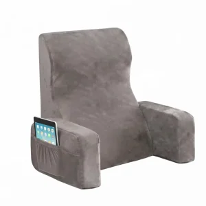 OEM Custom Soft Lightweight Ergonomic Bed Sofa Backrest Reading Pillow for Sitting in Bed or Couch