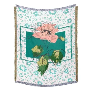 OEM Customized Design Bohemian Style Camping Travel Decoration Jacquard Woven Blanket Tapestry