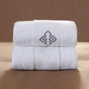 OEM Customized High Quality Quick Dry Solid Color Eco Friendly Luxury Home Bath Towel Sets Soft Cotton for Five Star Hotels