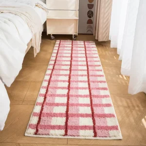 OEM Design Pattern Fluffy Modern Bath Mats Machine Washable Absorbent Tufted Floor Rug