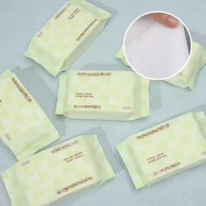 OEM Disposable Eco Friendly Cotton Tissue Soft Touch Dry Wet Facial Towel with Custom Logo Travel Towel