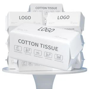 OEM Disposable Soft Cotton Facial Wipes Multi-Purpose Nonwoven Face Towels Ultra-Soft Dry Wet Cleansing Makeup Removal Skincare