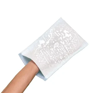 OEM Factory Breathable Soft Body Washcloths Wipes Mitts for Nursing Home