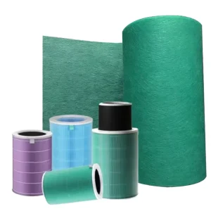 OEM Factory Competitive Price Skeleton Non woven Fabric Short Fiber Polyester Wetlaid Nonwoven Filter Support Material