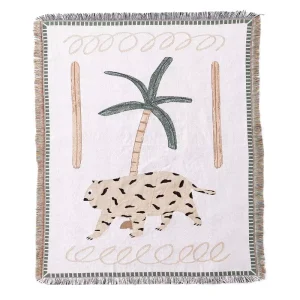 OEM Factory Direct Modern Luxury Dust Proof Eco Friendly Polyester Cotton Woven Sofa Cover Throw Blanket Four Seasons