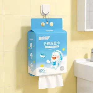 OEM Factory Disposable Thickened Cotton Soft Face Towel Tissue Dual Cleansing Dry Wet Beauty Salon Household Use One Time