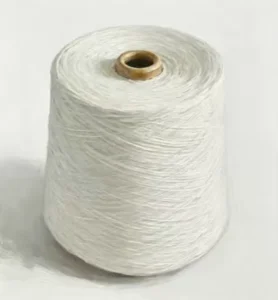 OEM Factory Price 21S Spun 100% Polyester Yarn High Tenacity White Raw Material for Sewing Textile Weaving and Knitted Products