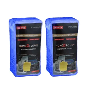 OEM High End 300gsm Microfiber Car Towel Quick Dry Absorbent Multi Purpose Auto Wash Drying Cloth Woven Technique