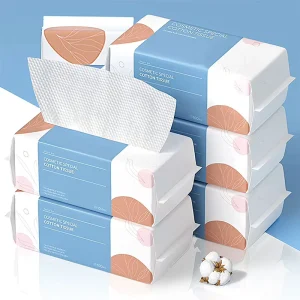OEM Large Size Soft Pack Facial Tissue 100 Sheets Disposable Cotton Soft Facial Tissue