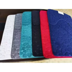 OEM Modern Minimalist Non Slip Shaggy Bath Toilet Foot Thickened Mats