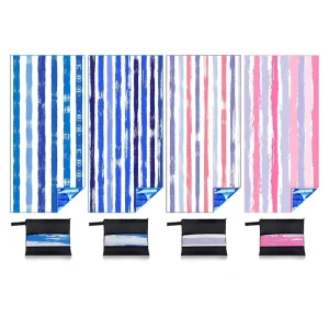 OEM Newest Design Summer Swim Bath Towels Fruit Uick Dry Printed Custom Sand Free Beach Towel
