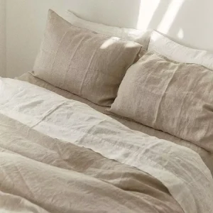 OEM ODM 100% Hemp Woven Fabric 100TC Bedding Sheets 4-Piece Set with Low MOQ