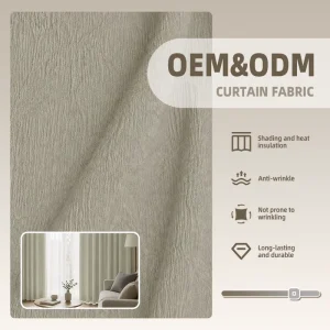 OEM ODM 1100g 280cm Full Blackout Smooth Poly for Gym Fitness Studio Indoor Training Area Shading Curtain Fabric by the Roll
