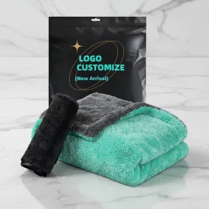 OEM ODM 1200 2000gsm 40x40cm 50x80cm 60x90cm No Lint No Swirls Ultra Soft Sustainable Super Absorbent Microfiber Twist Car Towel