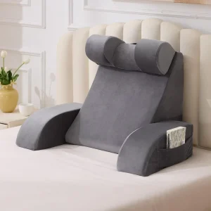 OEM ODM Adult Reading Pillow with Arms Custom Adjustable Backrest Support Pillow