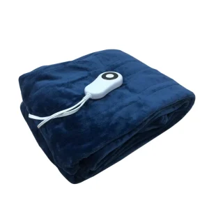 OEM ODM Custom Super Fleece Sherpa Heated Electric Warm Blanket for Winter