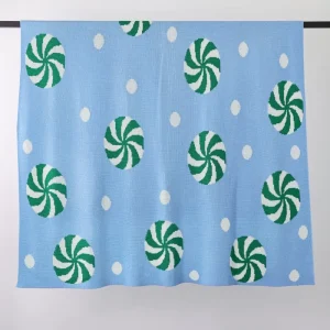 OEM ODM Customization Compliance Requirement Tender Rectangular Big Knitted Throw Blanket