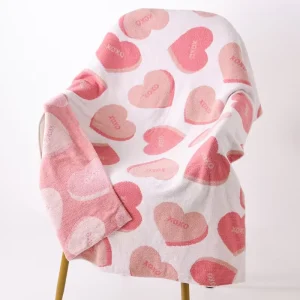 OEM ODM Customized 30*40 Test Report Support Multiple SKUs Anti Pull Knitted Throw Blanket for Home Hotel